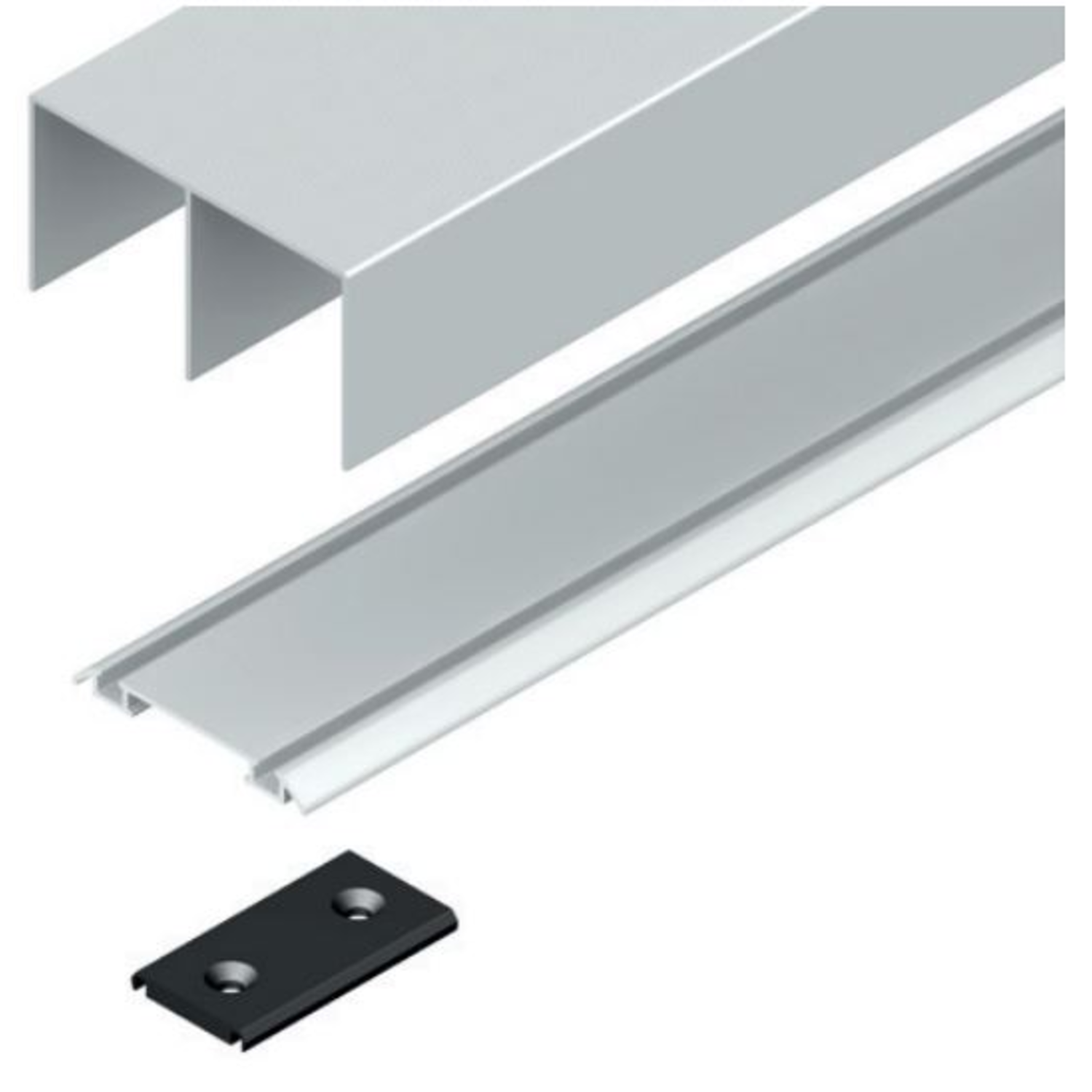 Base Floor railset 3m wit